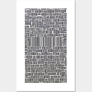 Barcode Weaving Posters and Art